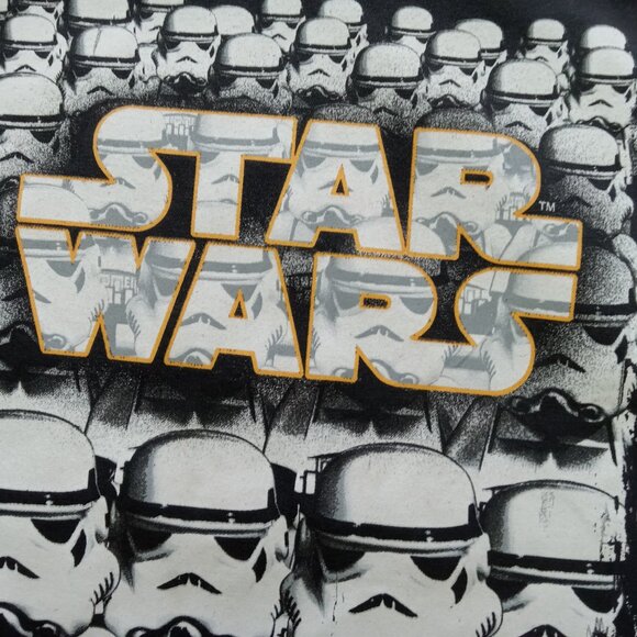 LEGO STAR WARS Storm Troopers Boy Child Shirt Size Med Black Cotton - Picture 5 of 9